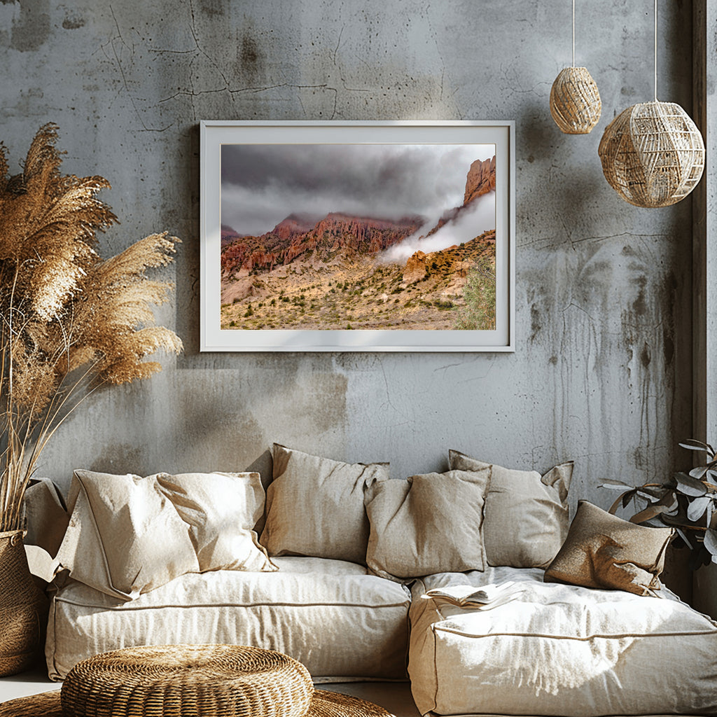 The Breaking Ridge – Big Bend National Park Landscape Photography Print