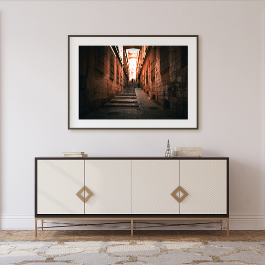 Steps of the Faithfull – Old City of Jerusalem Fine Art Photography