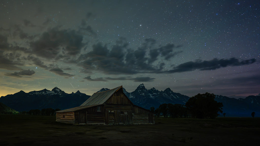 Borrowed Light | Grand Teton Night Photography