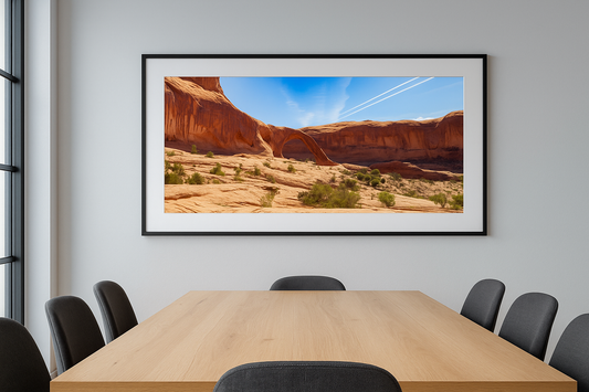 Grace of Stone – Corona Arch Fine Art Print from Arches National Park