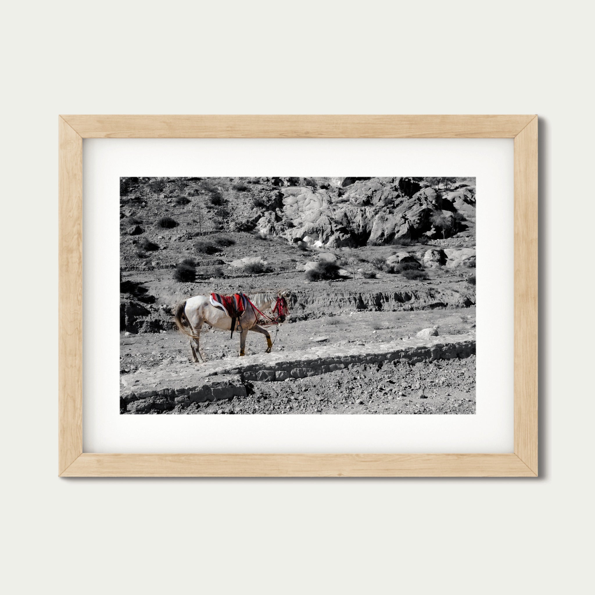 Desert Pause – Fine Art Photography Print from Petra, Jordan