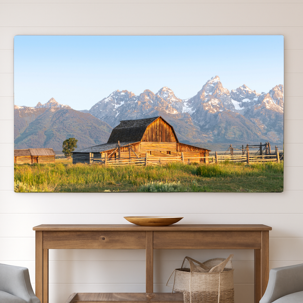Daybreak – Grand Teton | Mormon Row Fine Art Print