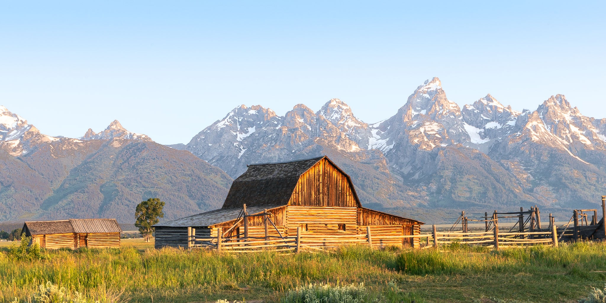 Daybreak – Grand Teton | Mormon Row Fine Art Print