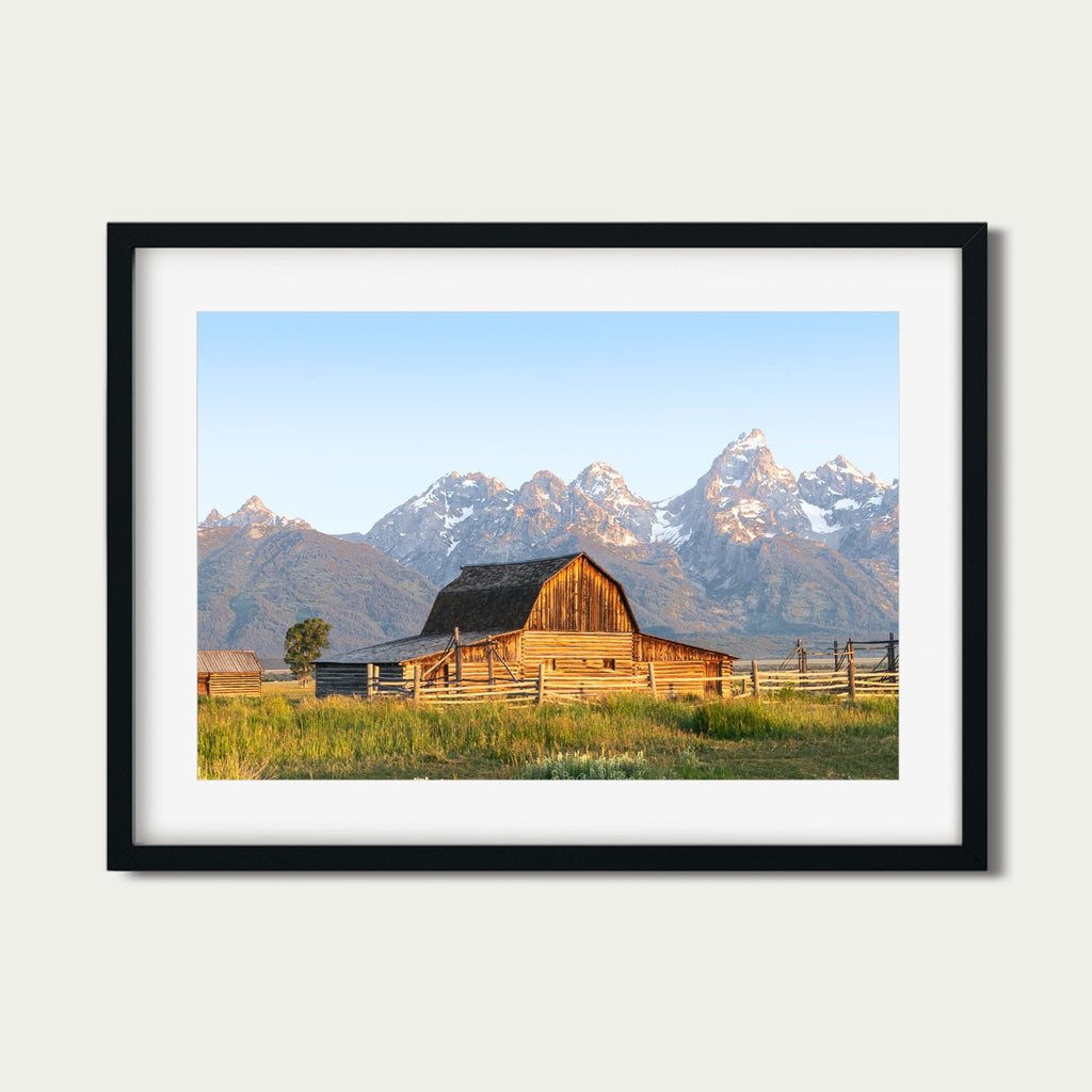 Daybreak – Grand Teton | Mormon Row Fine Art Print
