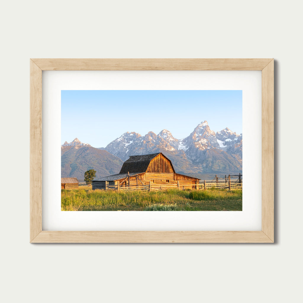 Daybreak – Grand Teton | Mormon Row Fine Art Print