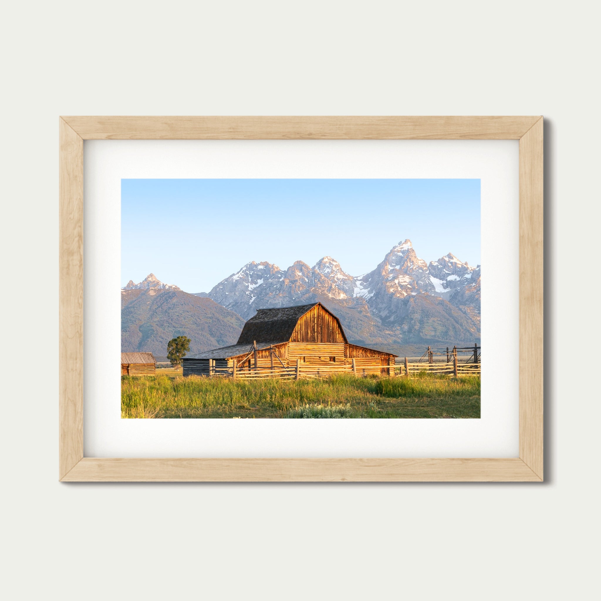 Daybreak – Grand Teton | Mormon Row Fine Art Print