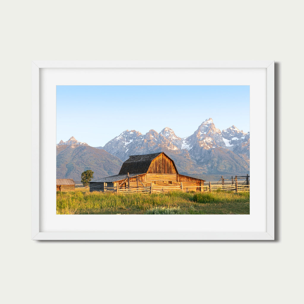 Daybreak – Grand Teton | Mormon Row Fine Art Print