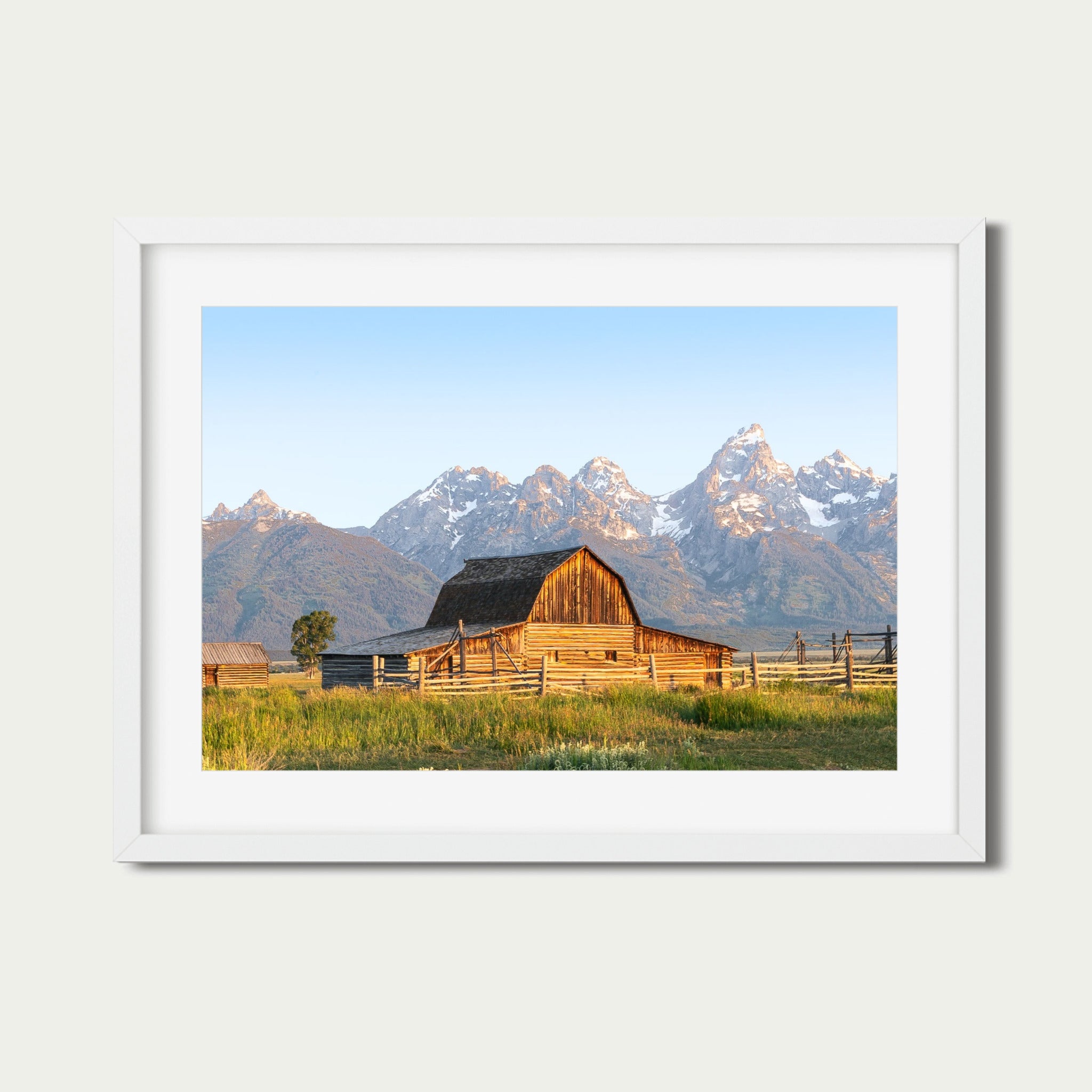 Daybreak – Grand Teton | Mormon Row Fine Art Print