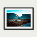 Ember Divide – Santa Elena Canyon at Sunset | Big Bend National Park Print
