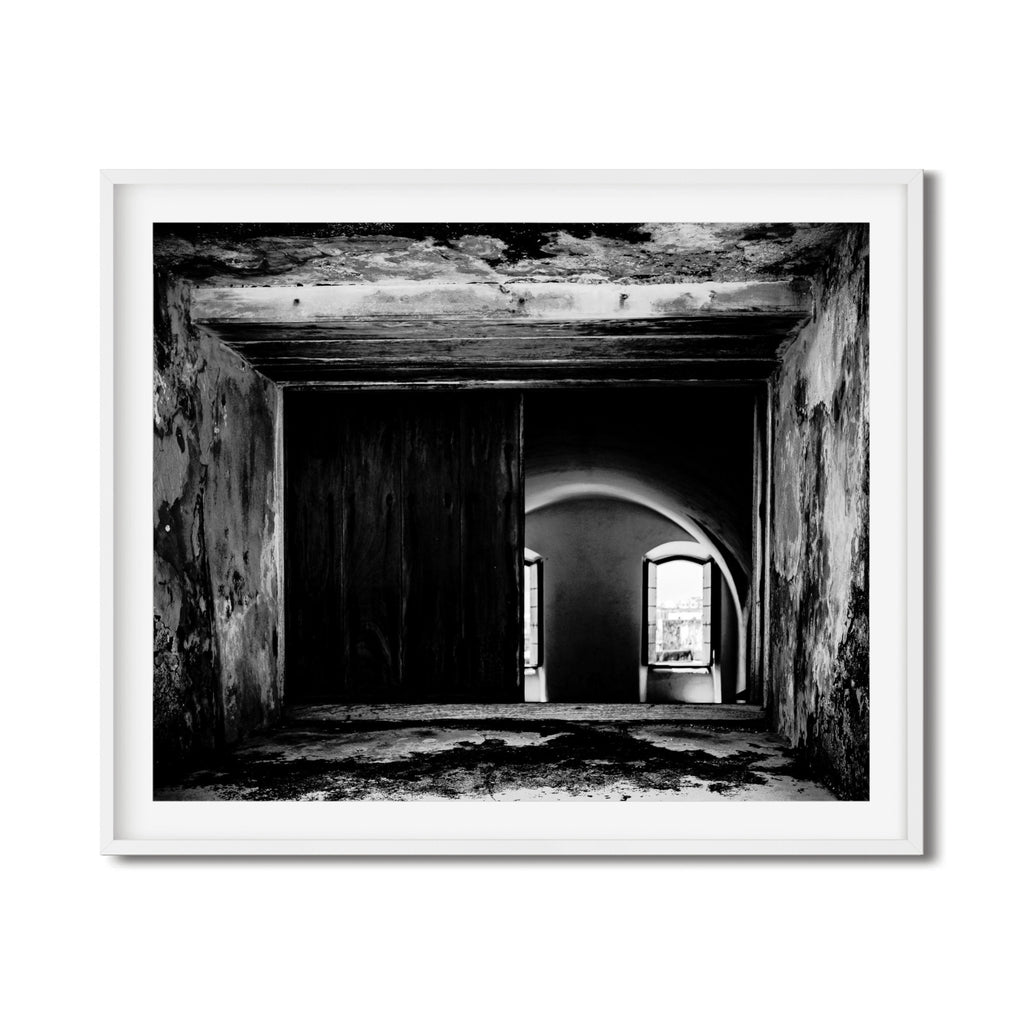 Echoes Through Stone – Weathered Archway Print | Historic Architecture Wall Art