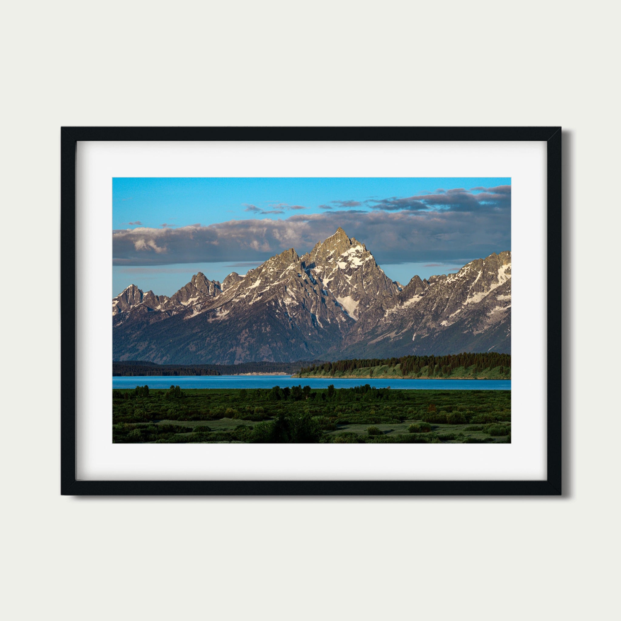 First Light over the Tetons | Sunrise Print Grand Tetons