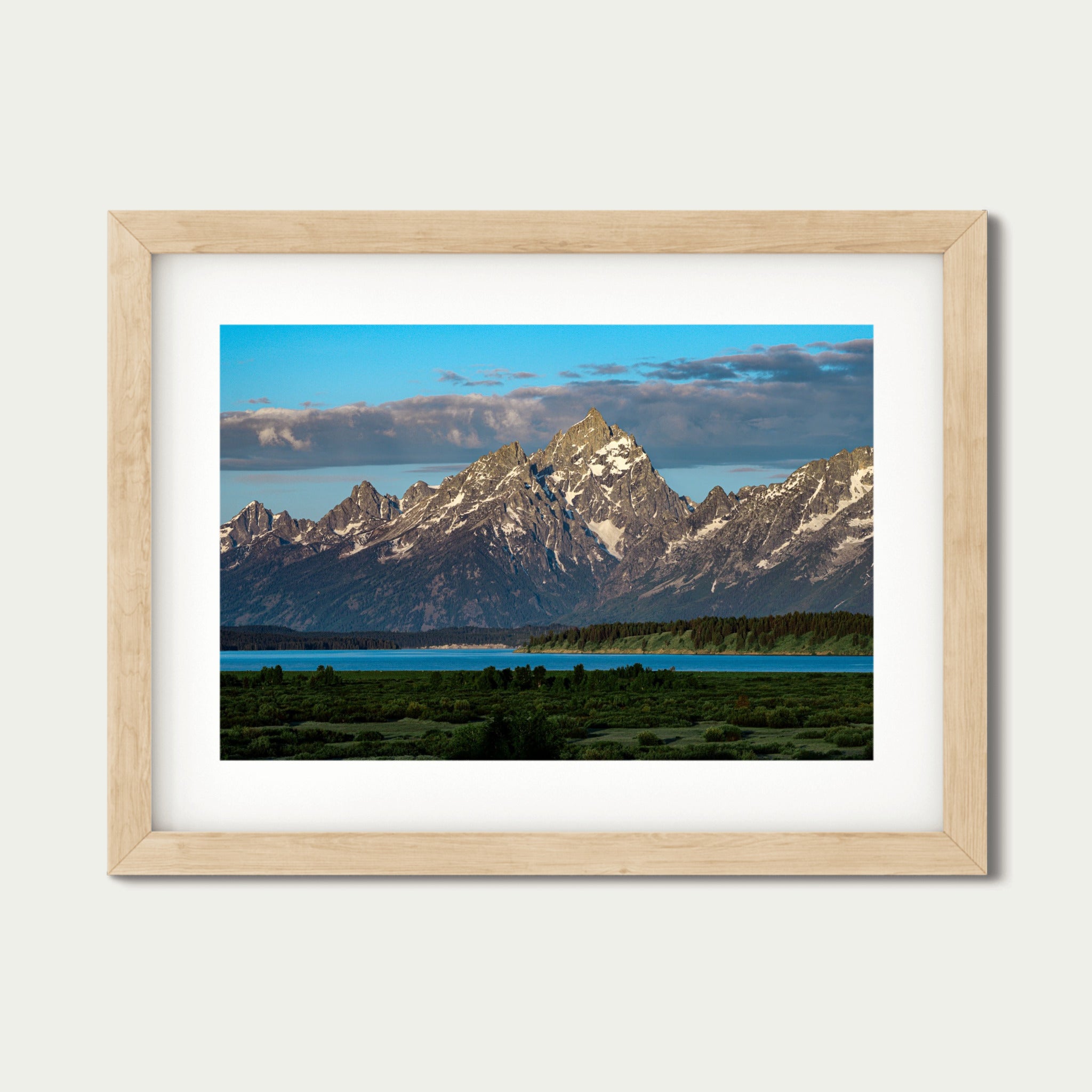 First Light over the Tetons | Sunrise Print Grand Tetons