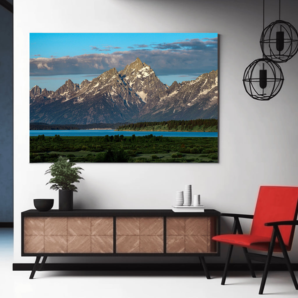 First Light over the Tetons | Sunrise Print Grand Tetons