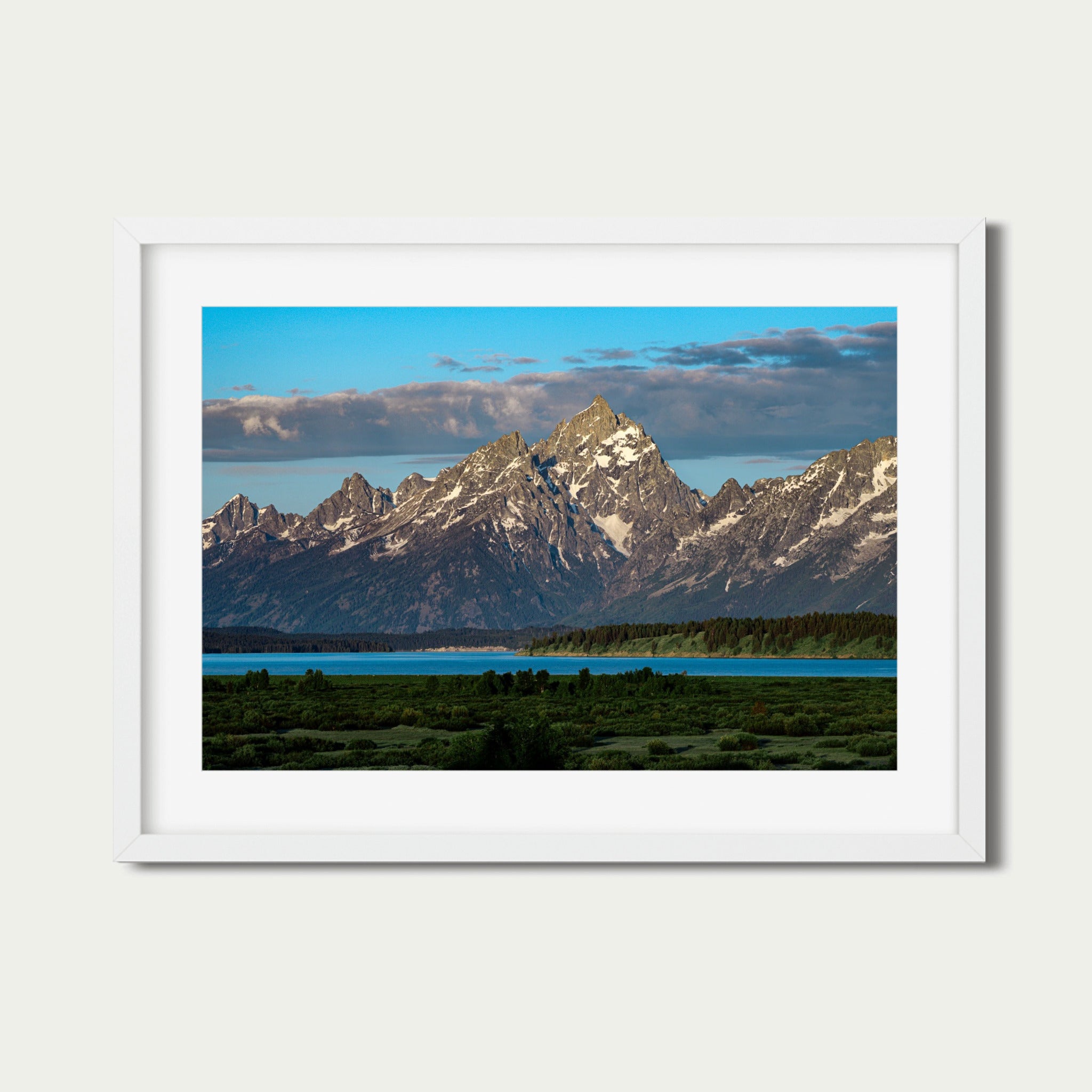 First Light over the Tetons | Sunrise Print Grand Tetons