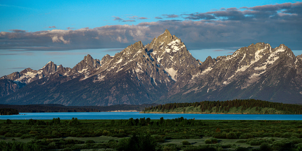 First Light over the Tetons | Sunrise Print Grand Tetons