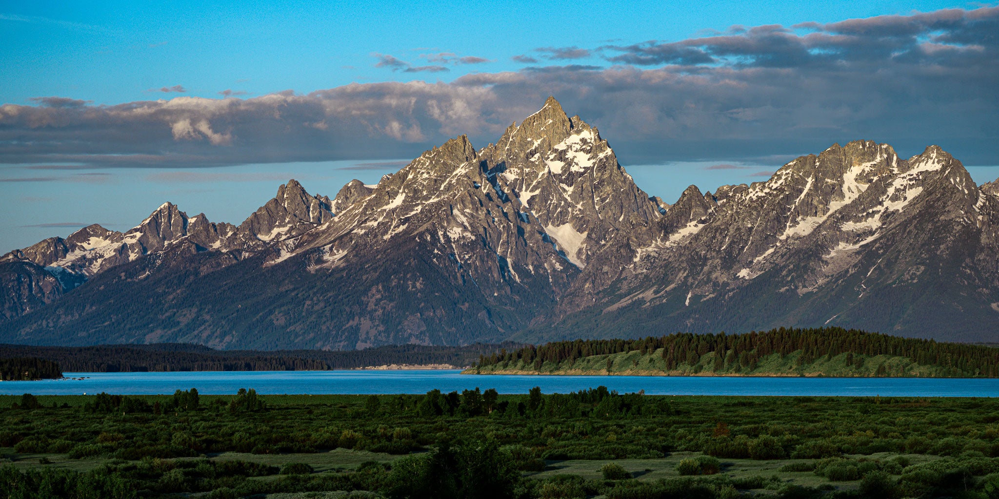 First Light over the Tetons | Sunrise Print Grand Tetons