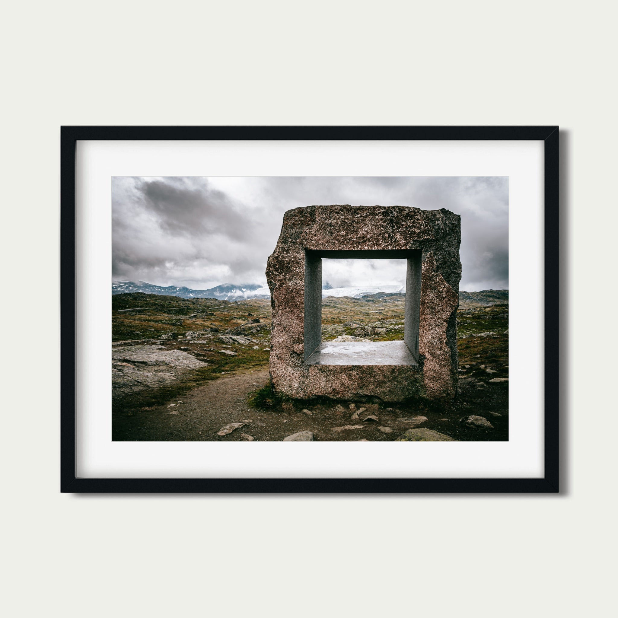 Framed | Fine Art Norway Mountain View Print