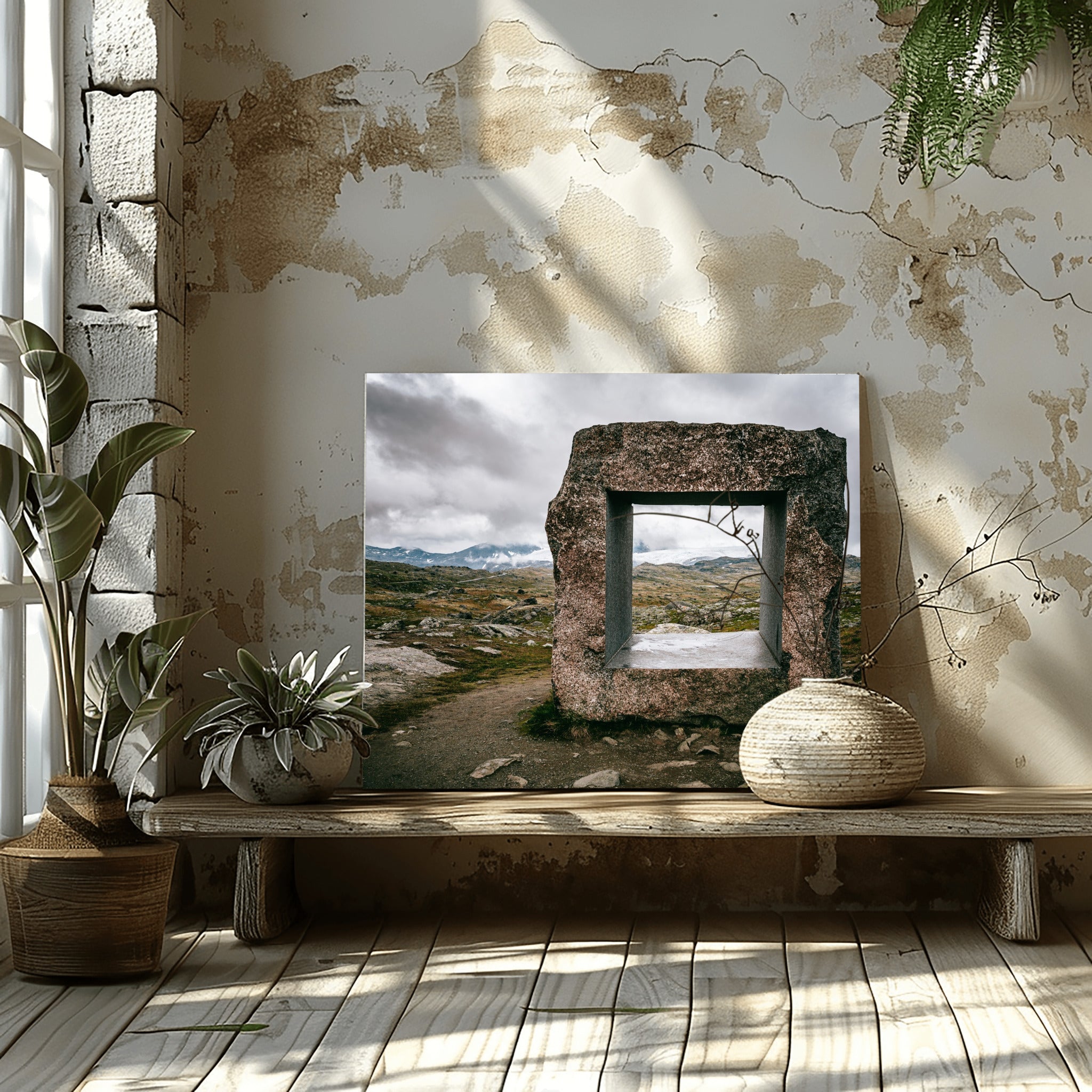 Framed | Fine Art Norway Mountain View Print