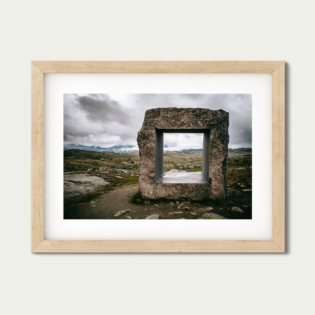 Framed | Fine Art Norway Mountain View Print