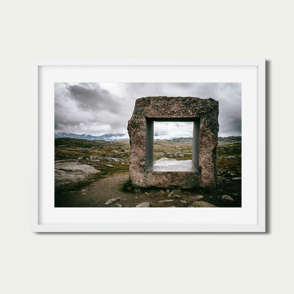 Framed | Fine Art Norway Mountain View Print