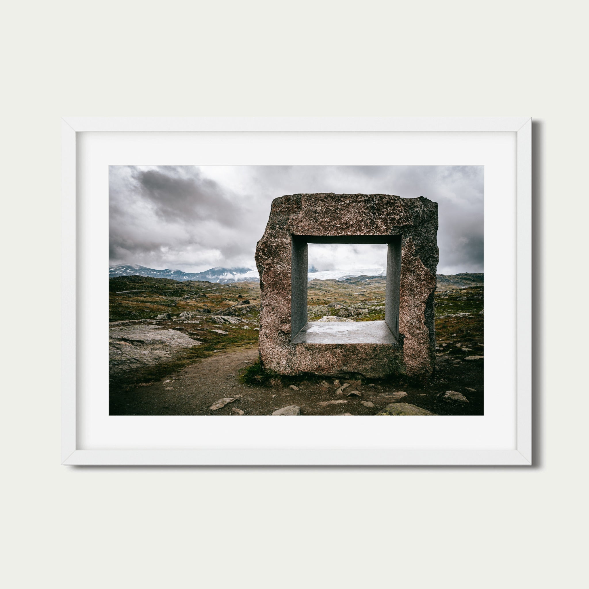 Framed | Fine Art Norway Mountain View Print