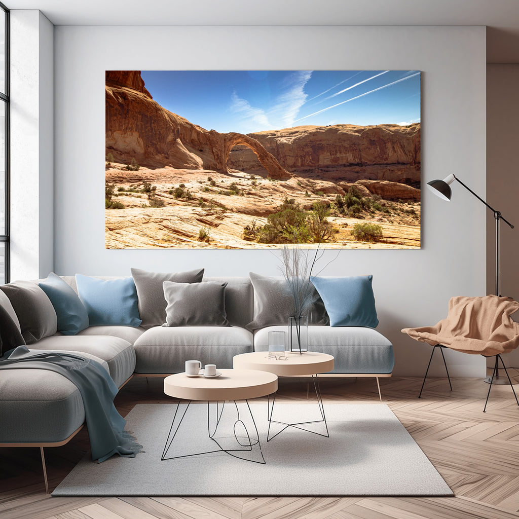Grace of Stone – Corona Arch Fine Art Print from Arches National Park