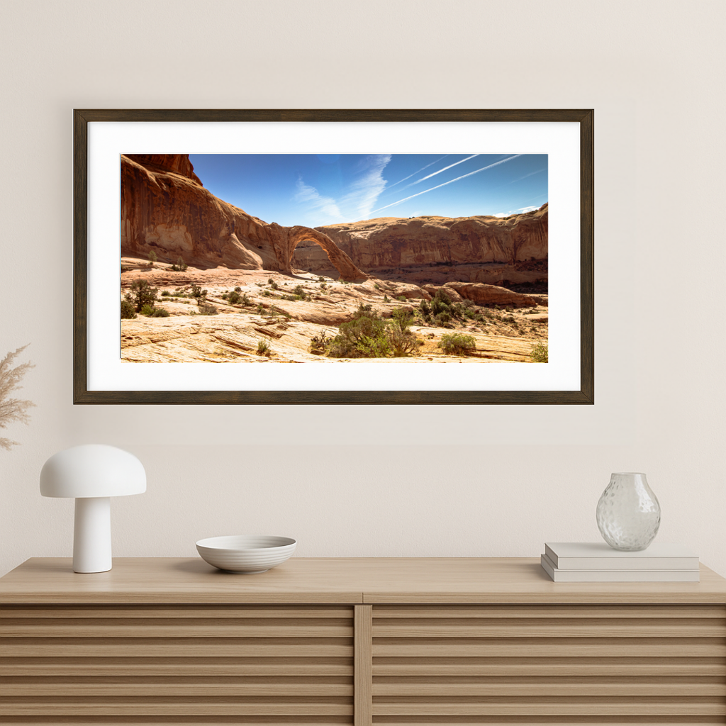 Grace of Stone – Corona Arch Fine Art Print from Arches National Park