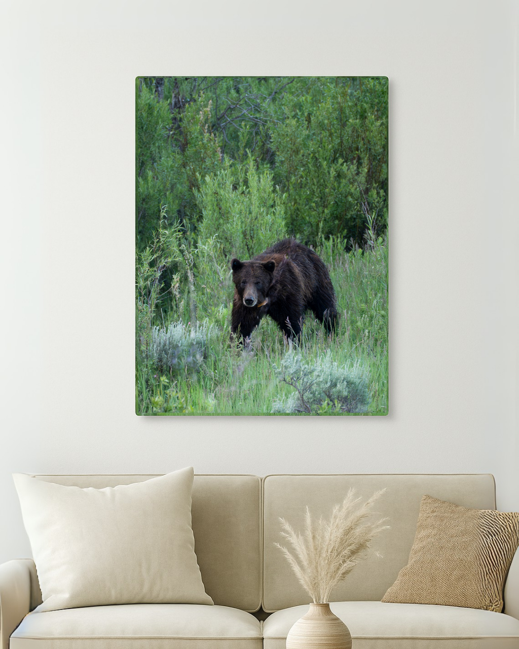 In Her Wake - Grand Tetons Wildlife Fine Art Print