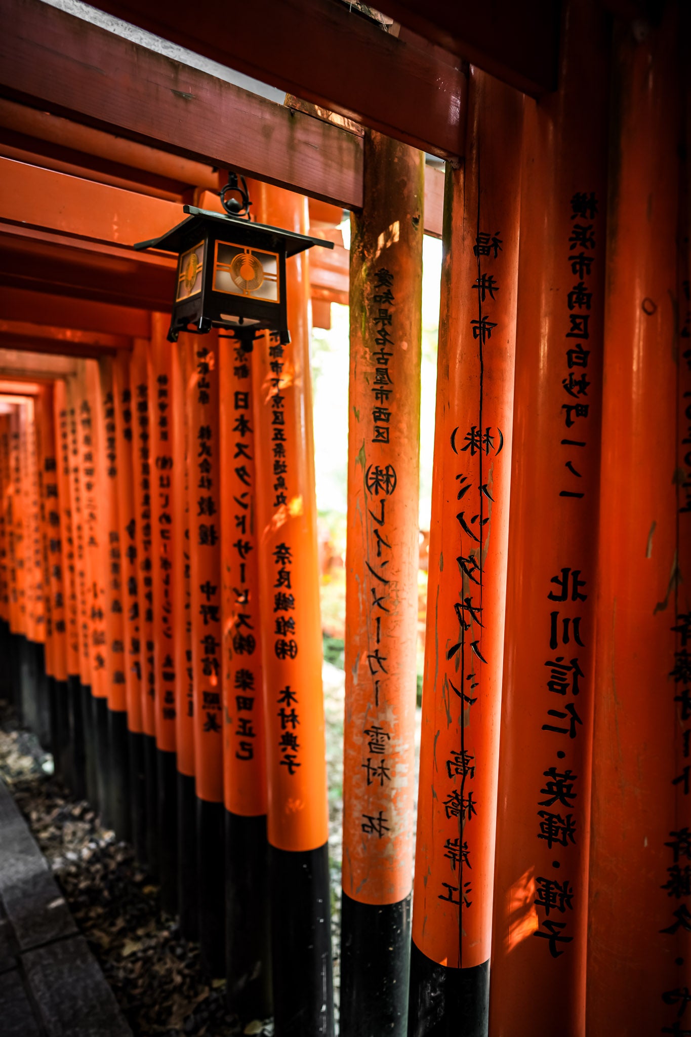 Fushimi Inari Shrine Lantern – Kyoto Torii Gate Photography Print | Japanese Wall Art