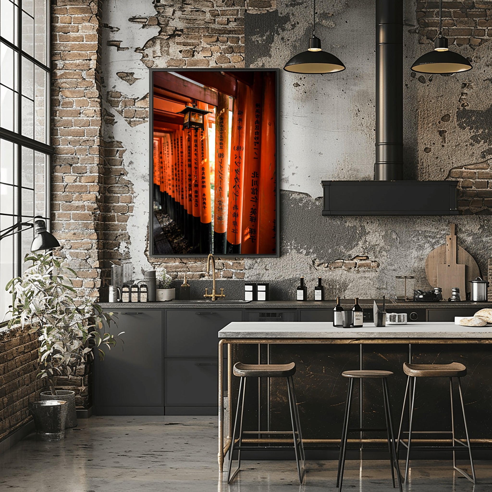 Fushimi Inari Shrine Lantern – Kyoto Torii Gate Photography Print | Japanese Wall Art