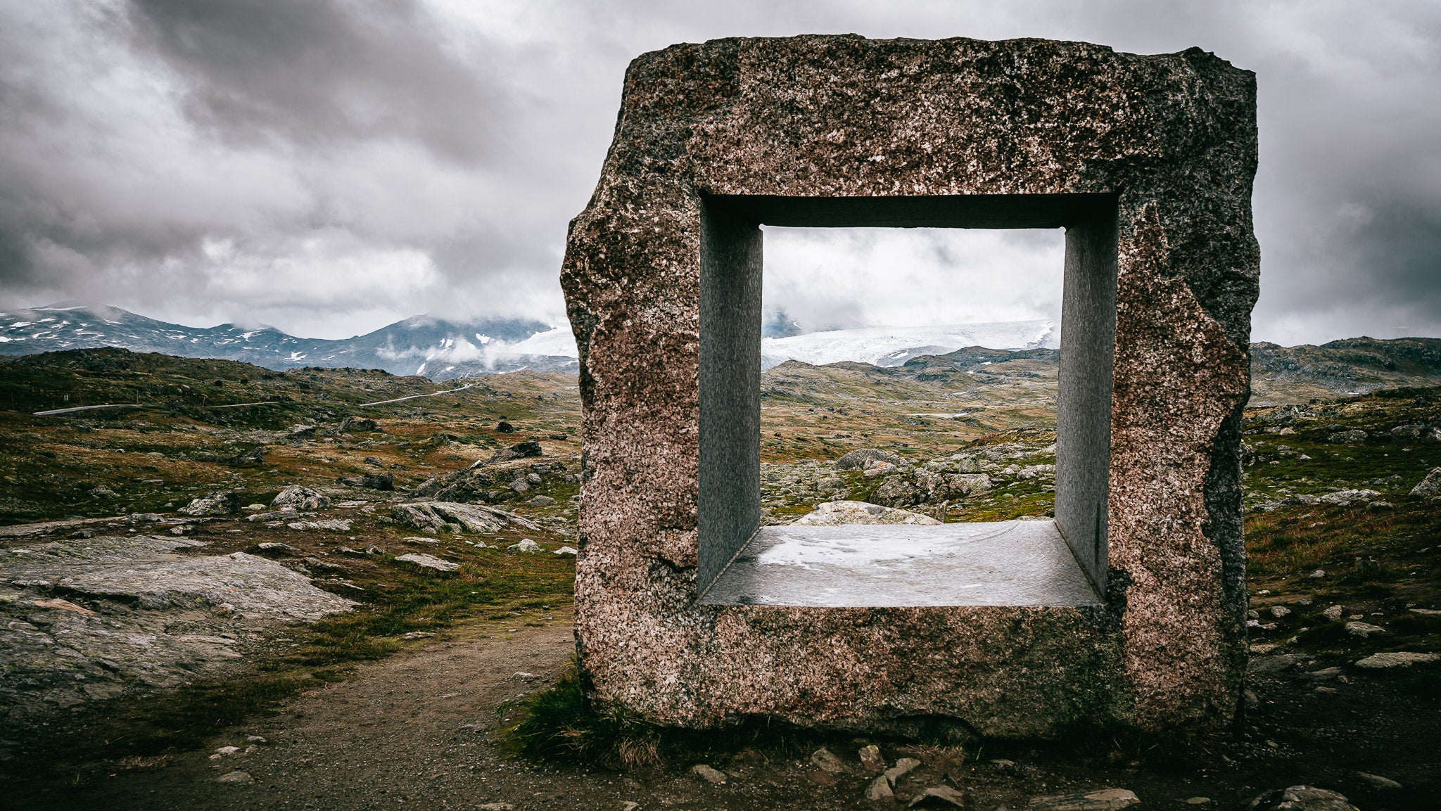 Framed | Fine Art Norway Mountain View Print
