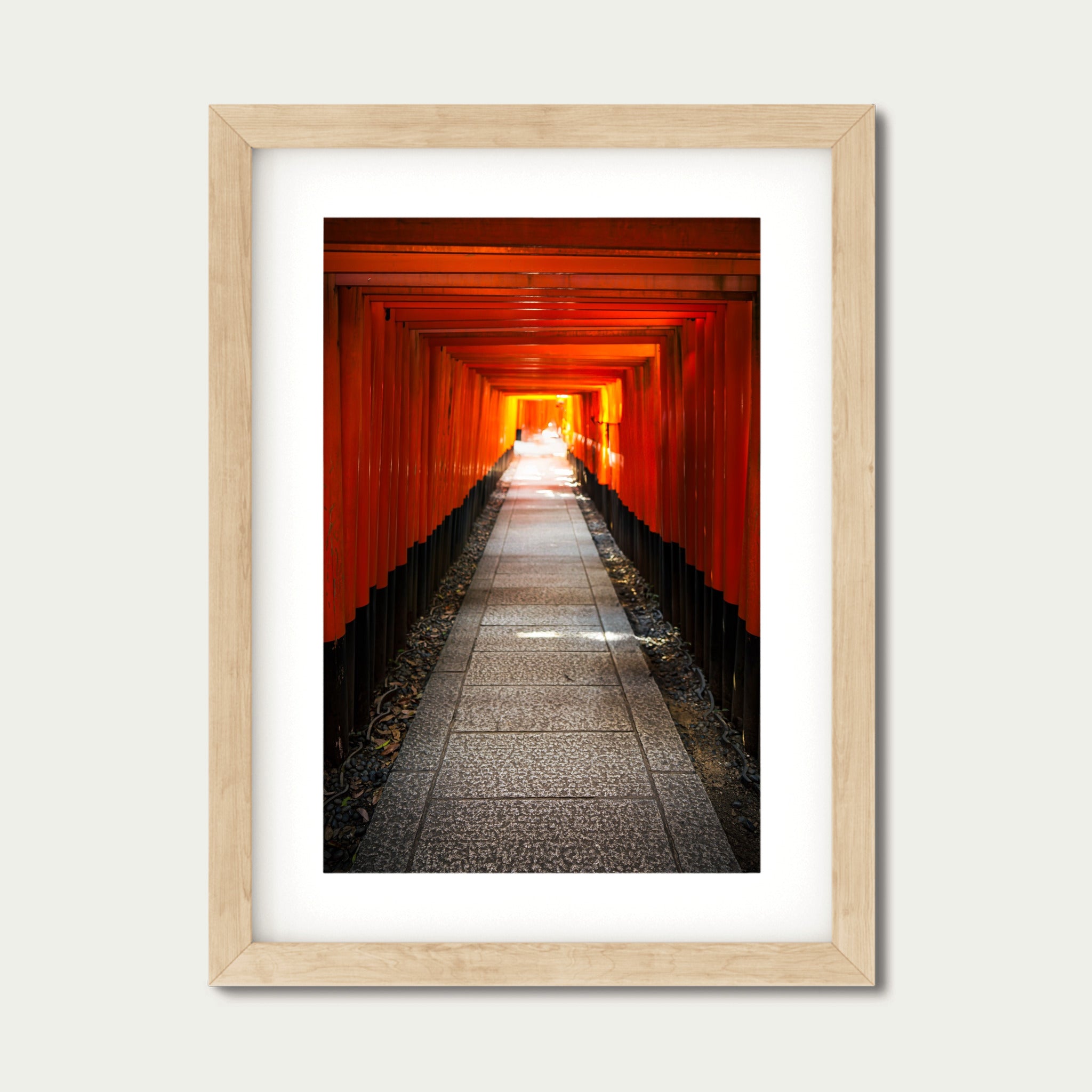 Fushimi Inari Shrine Torii Gate Corridor | Kyoto Japan Photography Print