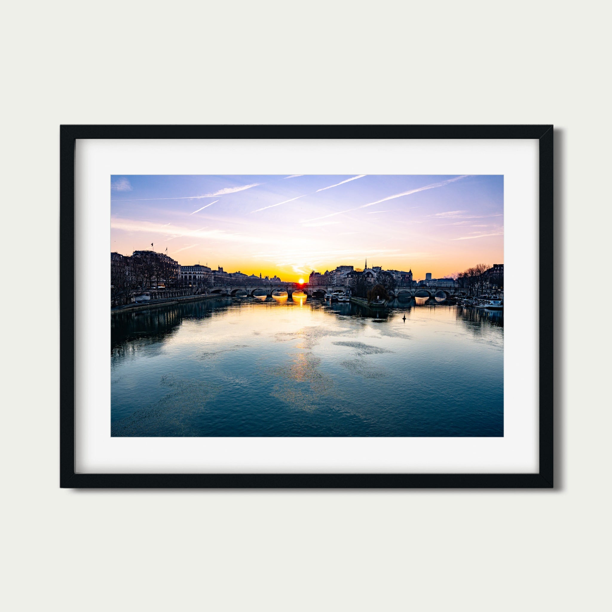 Riverlight – Paris Sunrise Over the Seine | Fine Art Photography Print