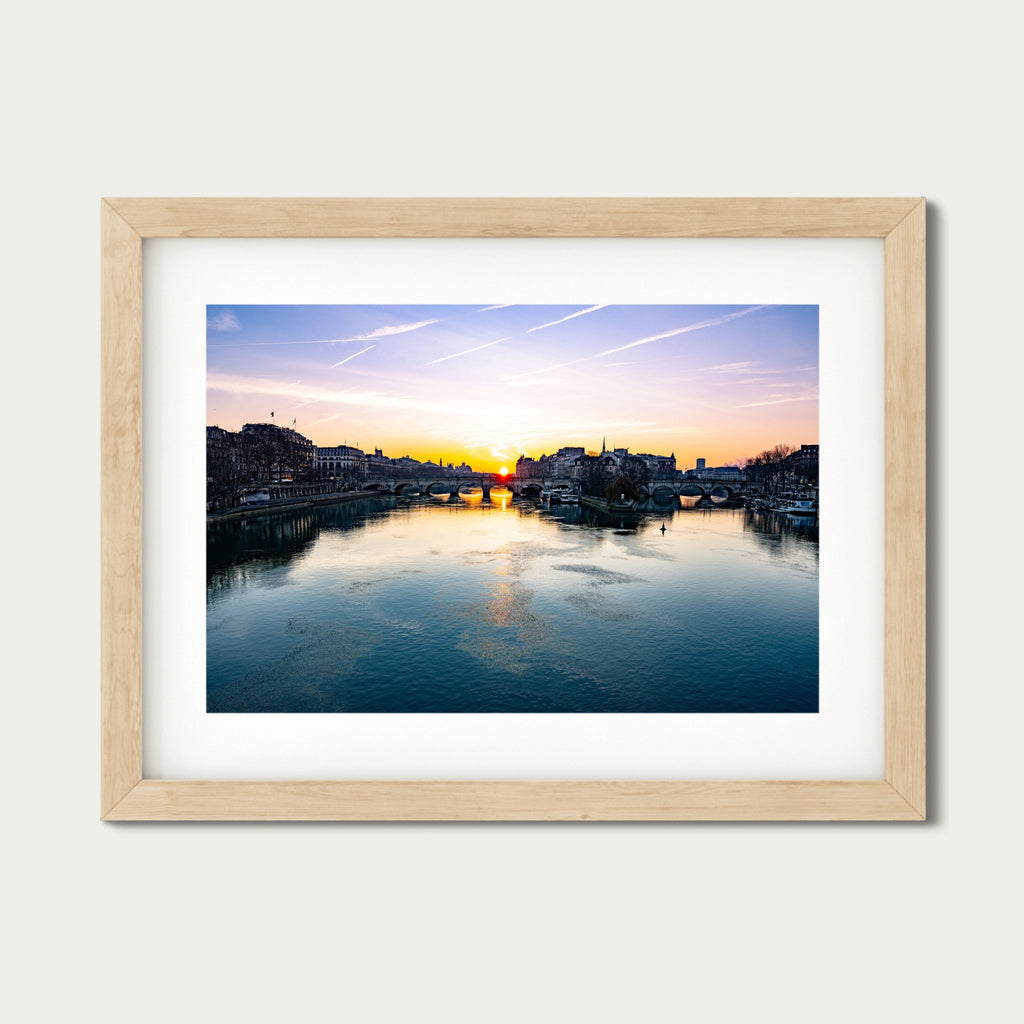 Riverlight – Paris Sunrise Over the Seine | Fine Art Photography Print