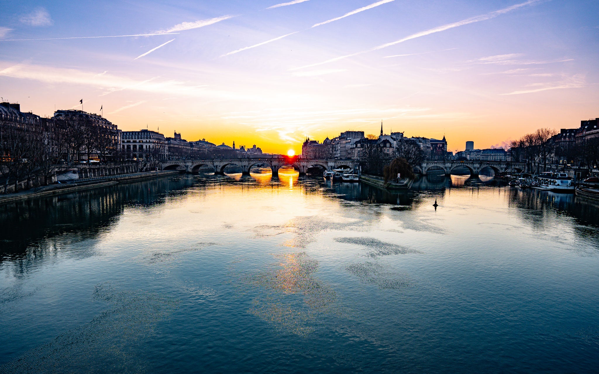 Riverlight – Paris Sunrise Over the Seine | Fine Art Photography Print