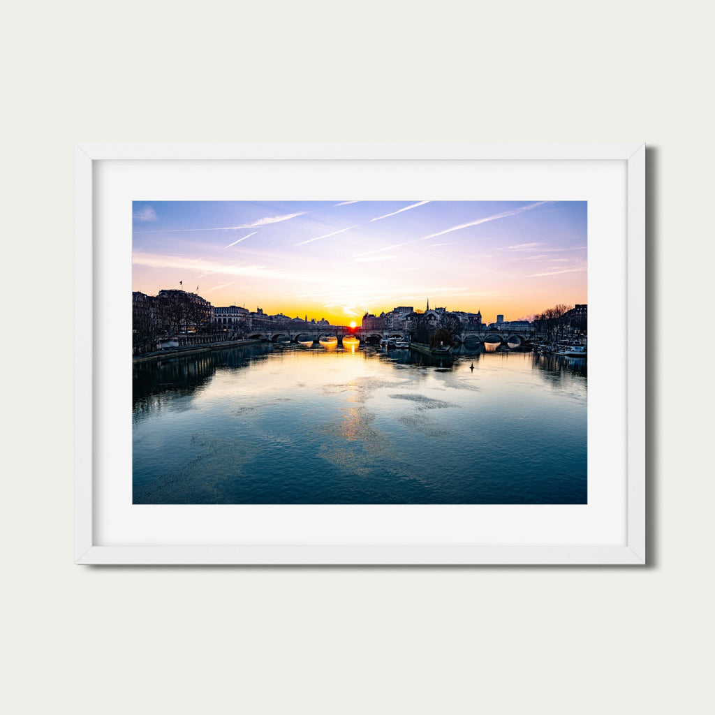 Riverlight – Paris Sunrise Over the Seine | Fine Art Photography Print
