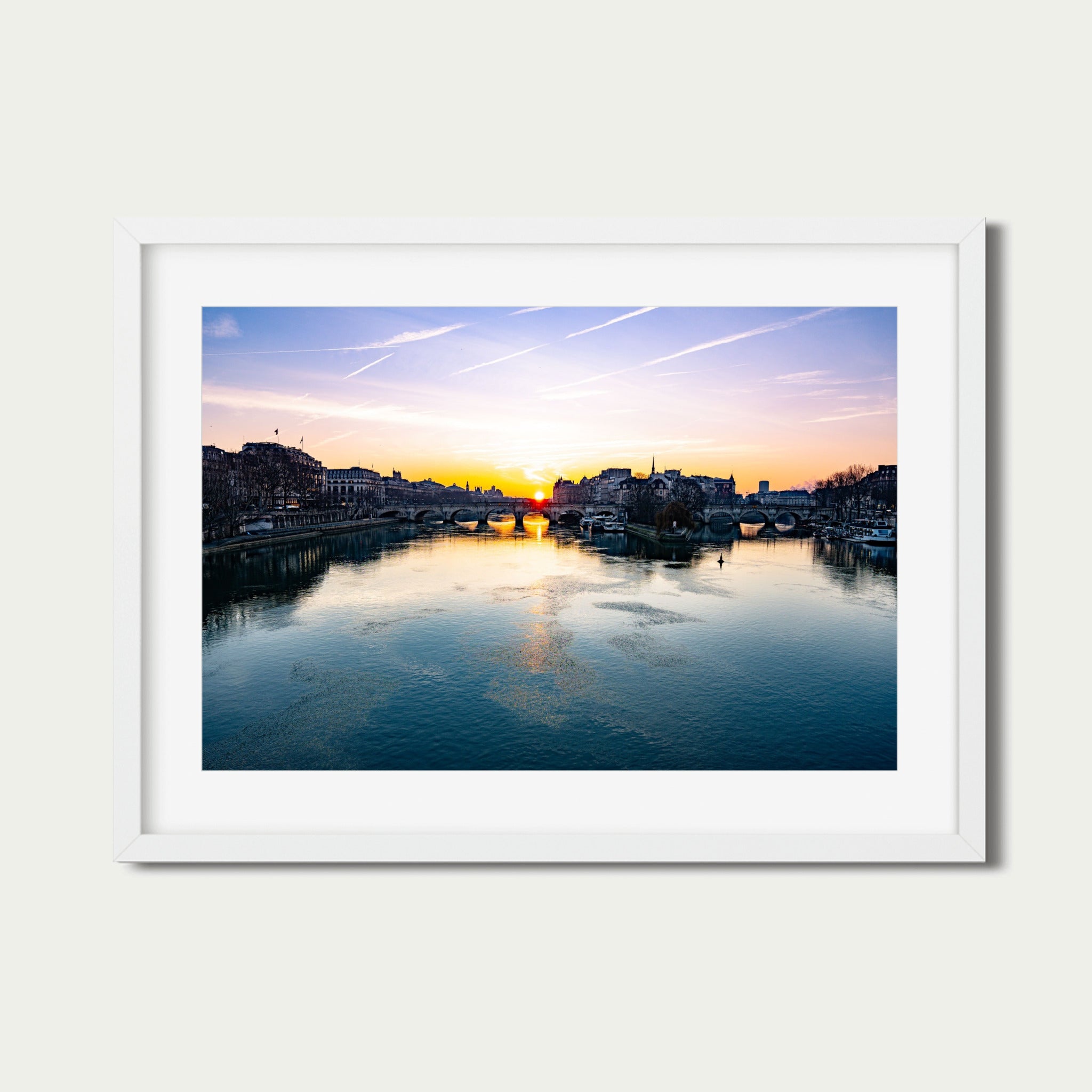 Riverlight – Paris Sunrise Over the Seine | Fine Art Photography Print