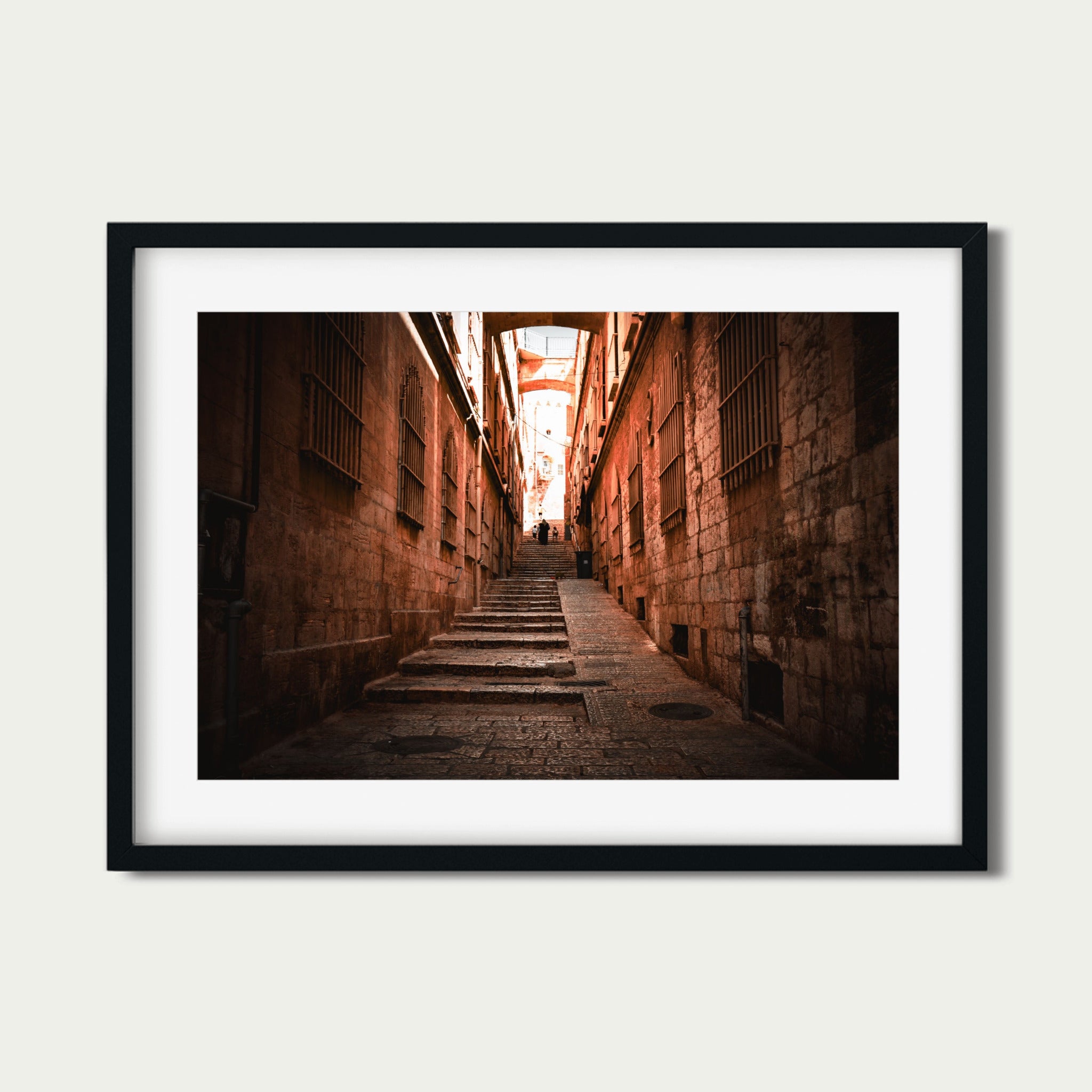 Steps of the Faithfull – Old City of Jerusalem Fine Art Photography