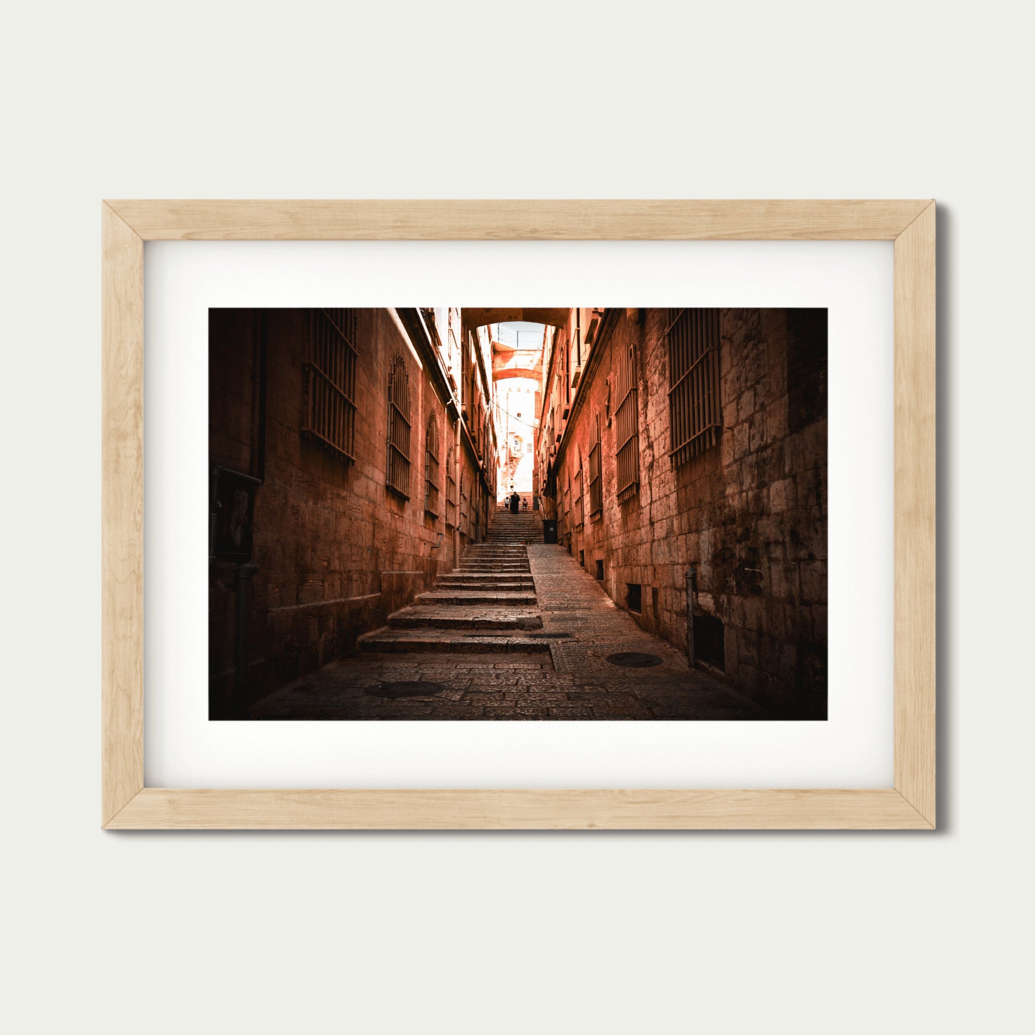 Steps of the Faithfull – Old City of Jerusalem Fine Art Photography
