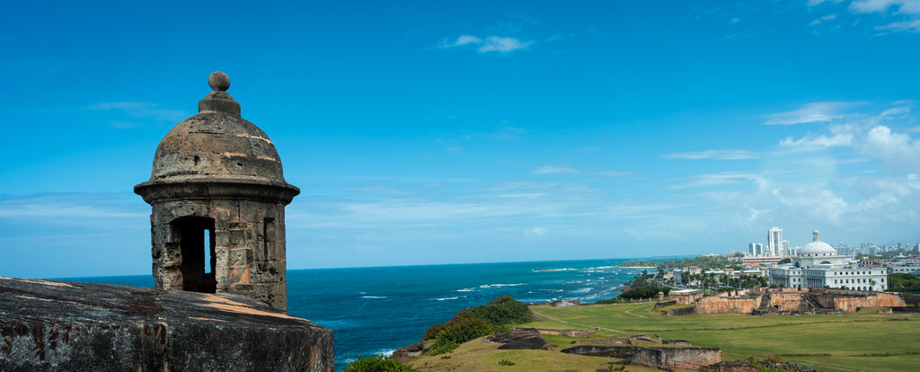 Castillo San Felipe del Morro Watchtower | San Juan Puerto Rico Coastal Photography Print