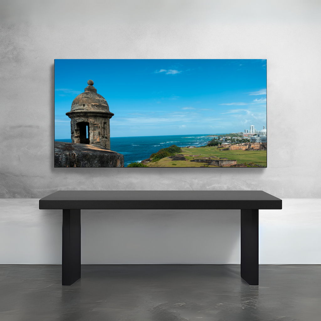 Castillo San Felipe del Morro Watchtower | San Juan Puerto Rico Coastal Photography Print