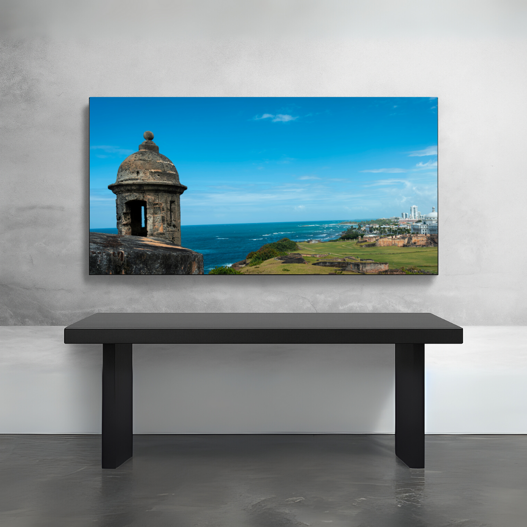 Castillo San Felipe del Morro Watchtower | San Juan Puerto Rico Coastal Photography Print