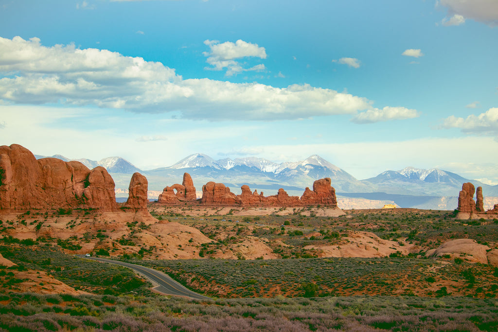 The Road – Scenic Desert Landscape Print from Arches National Park