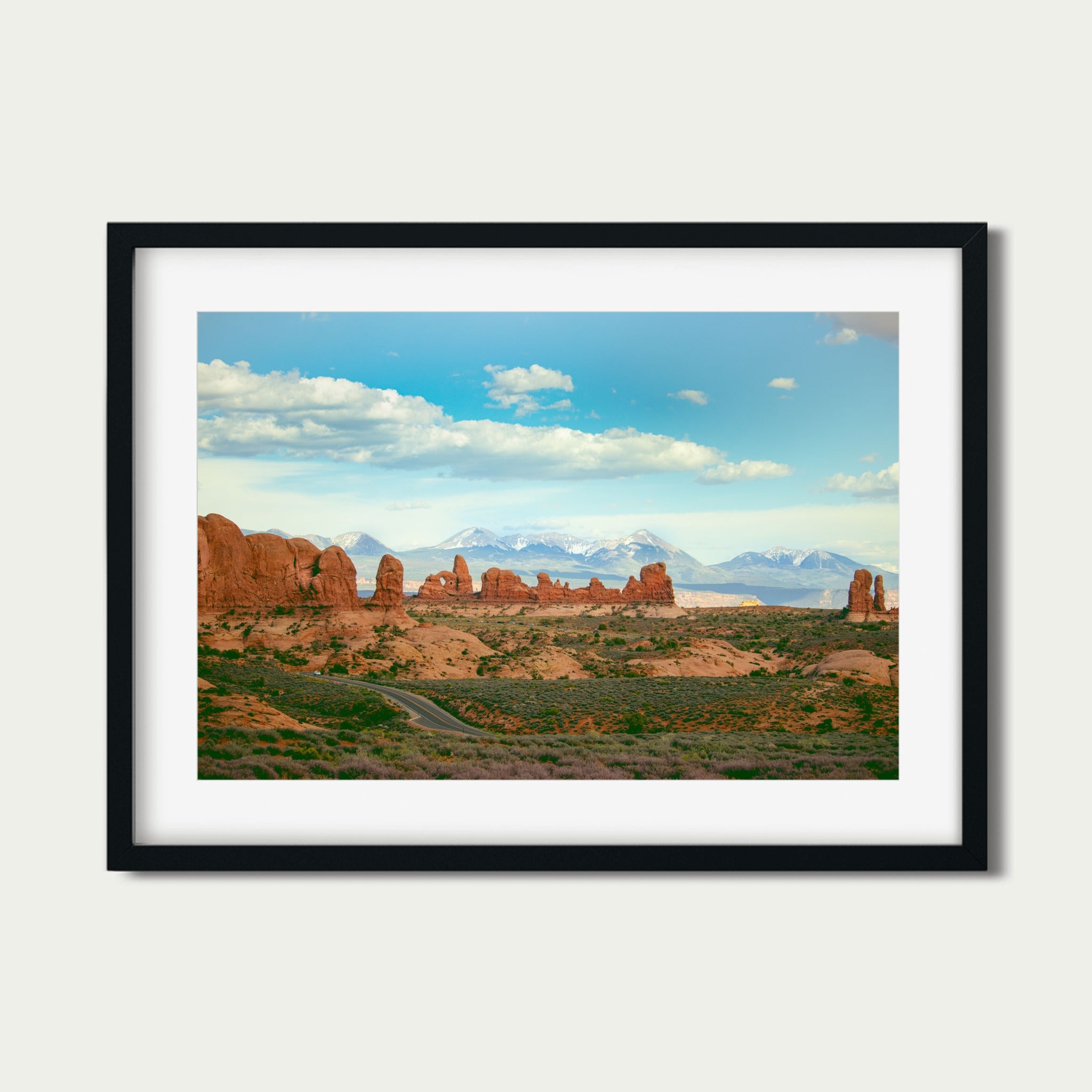The Road – Scenic Desert Landscape Print from Arches National Park
