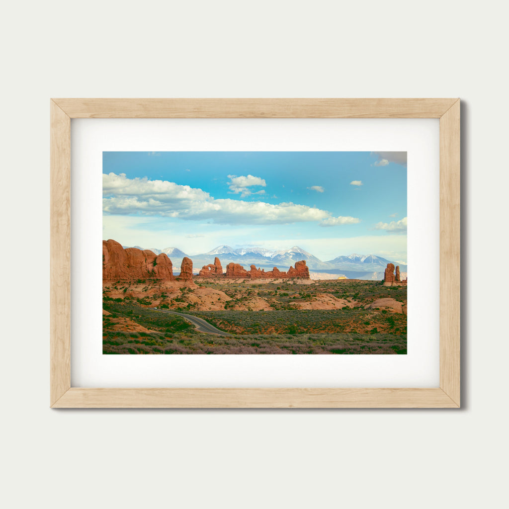 The Road – Scenic Desert Landscape Print from Arches National Park