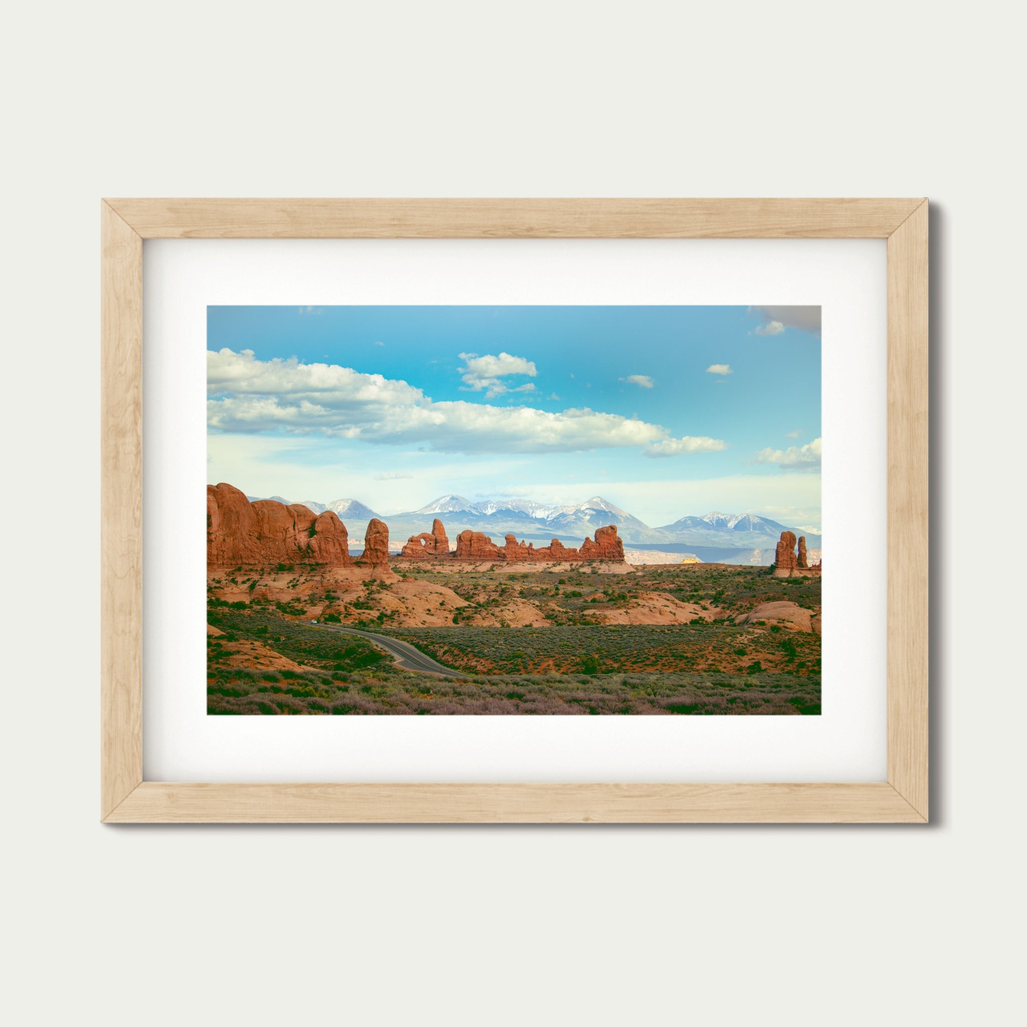 The Road – Scenic Desert Landscape Print from Arches National Park