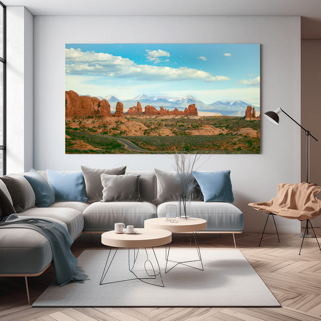The Road – Scenic Desert Landscape Print from Arches National Park