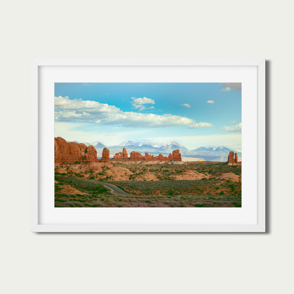 The Road – Scenic Desert Landscape Print from Arches National Park