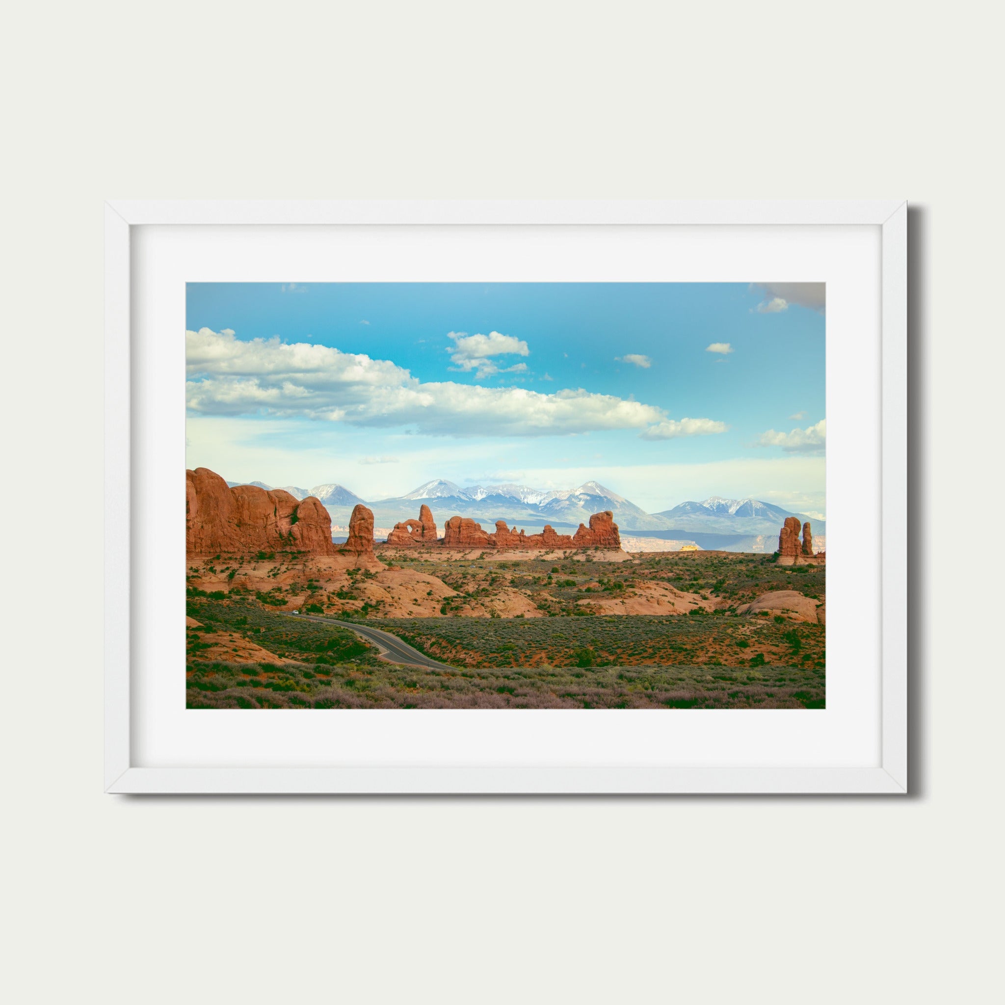 The Road – Scenic Desert Landscape Print from Arches National Park
