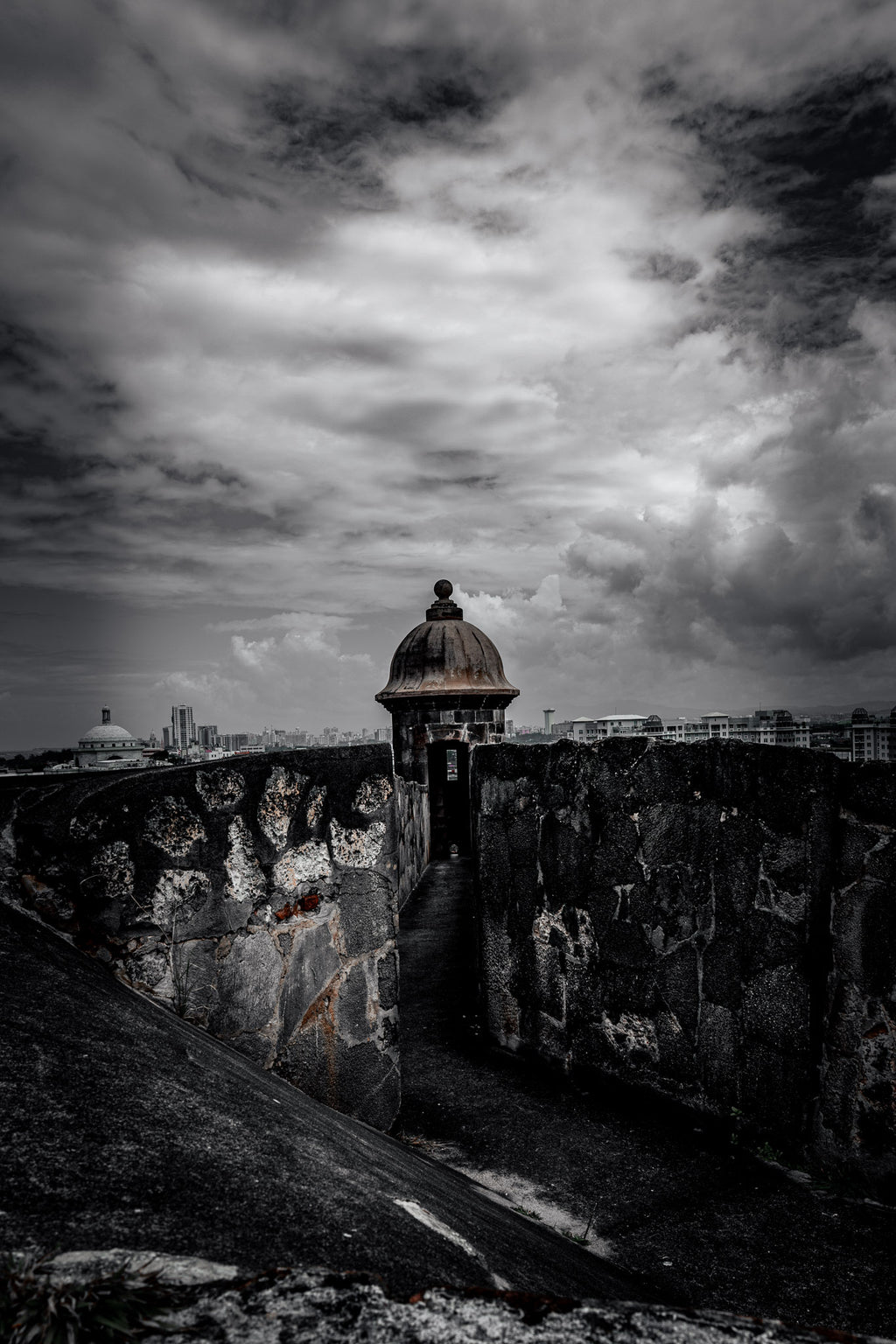 Tower Watch – San Juan Guard Tower Photography Print | Puerto Rico Wall Art
